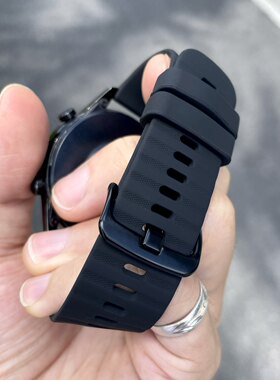 卡客 轮胎纹适用华为手表GT2表带GT5pro液态硅胶Fit4小米watch4