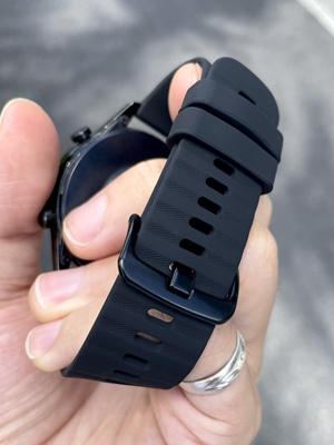 卡客 轮胎纹适用华为手表GT2表带GT5pro液态硅胶Fit4小米watch4
