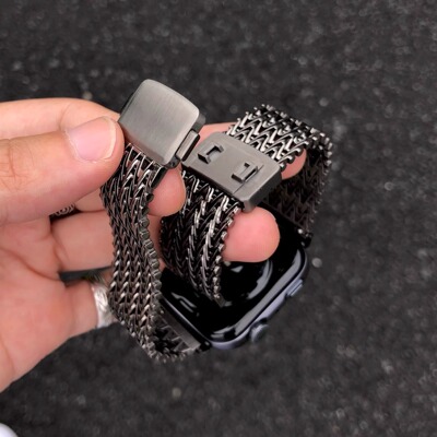 卡入式磁吸_甩不掉_钢表带