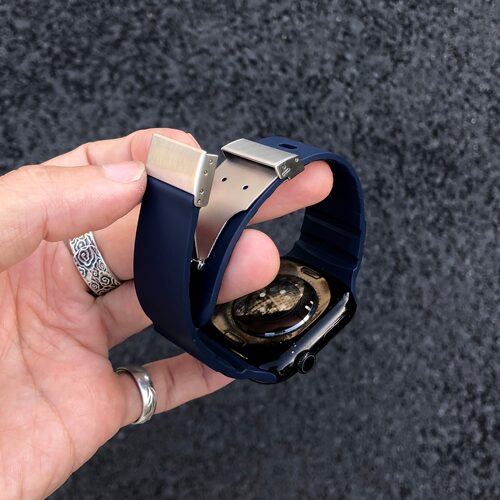 新款内磁--磁吸折叠扣iwatch表带