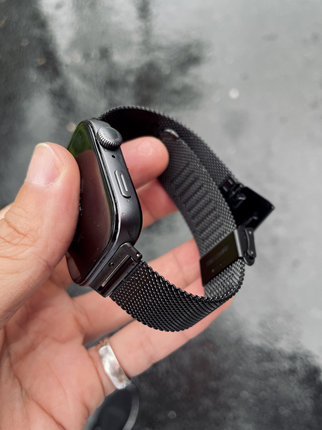 卡客 米兰金属适用华为手表Fit3表带不锈钢fit2卡扣表链配件夏天