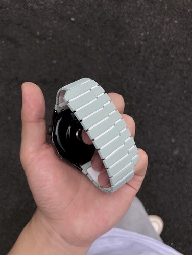 3D立体石板桥式~硅胶磁吸表带