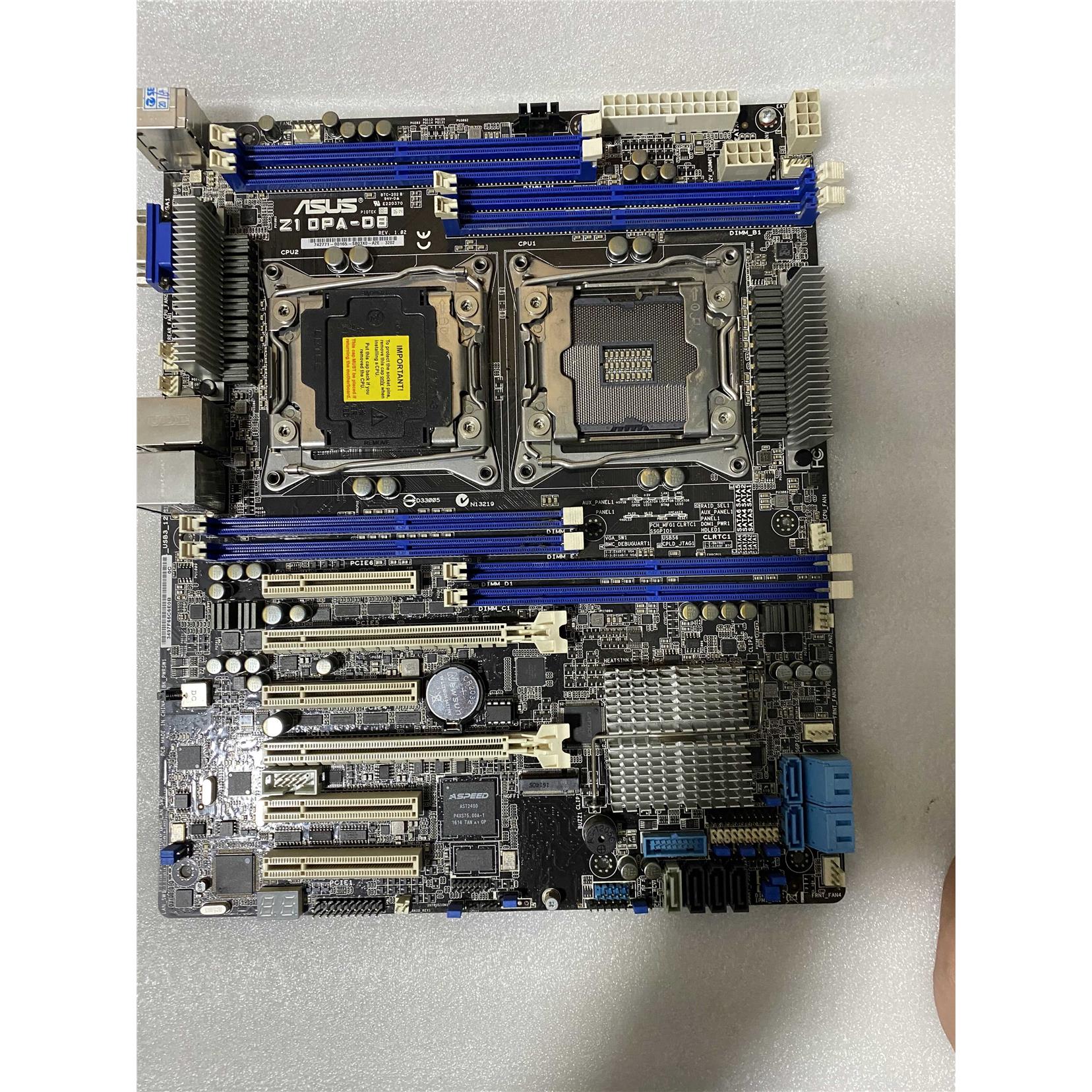 Asus/华硕 Z10PA-D8 C612 2011 X99双路服务器主板 2600v3 v4询