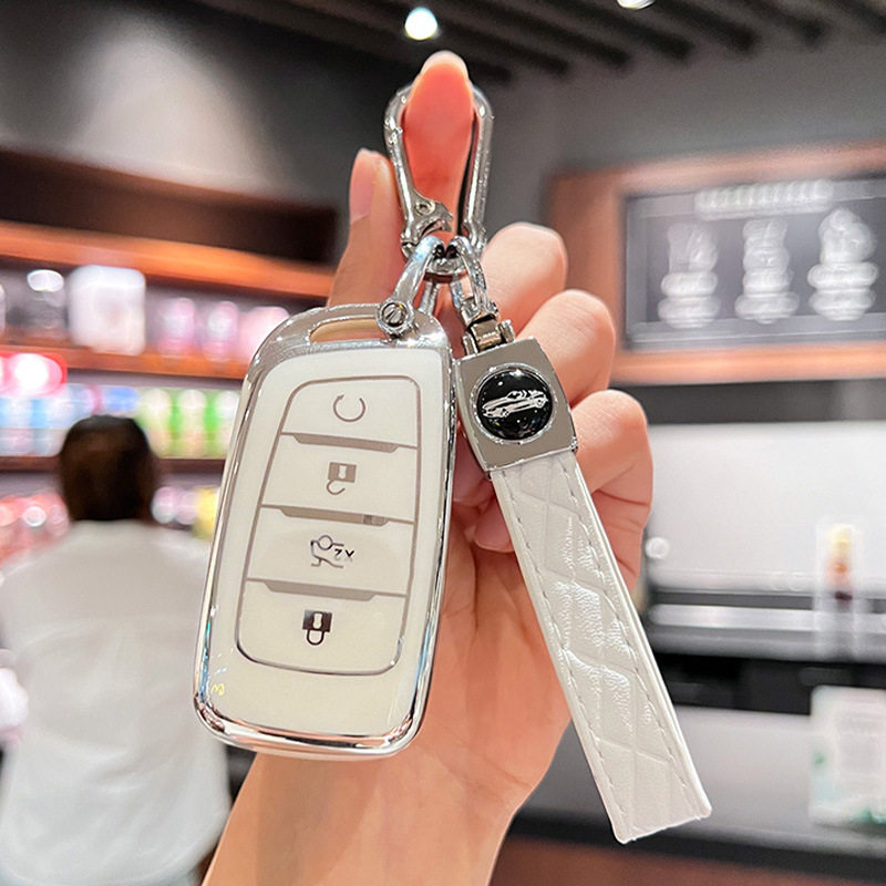 适用长安CS35plus钥匙包新CS95专用CS85coupe钥匙全包保护套扣壳