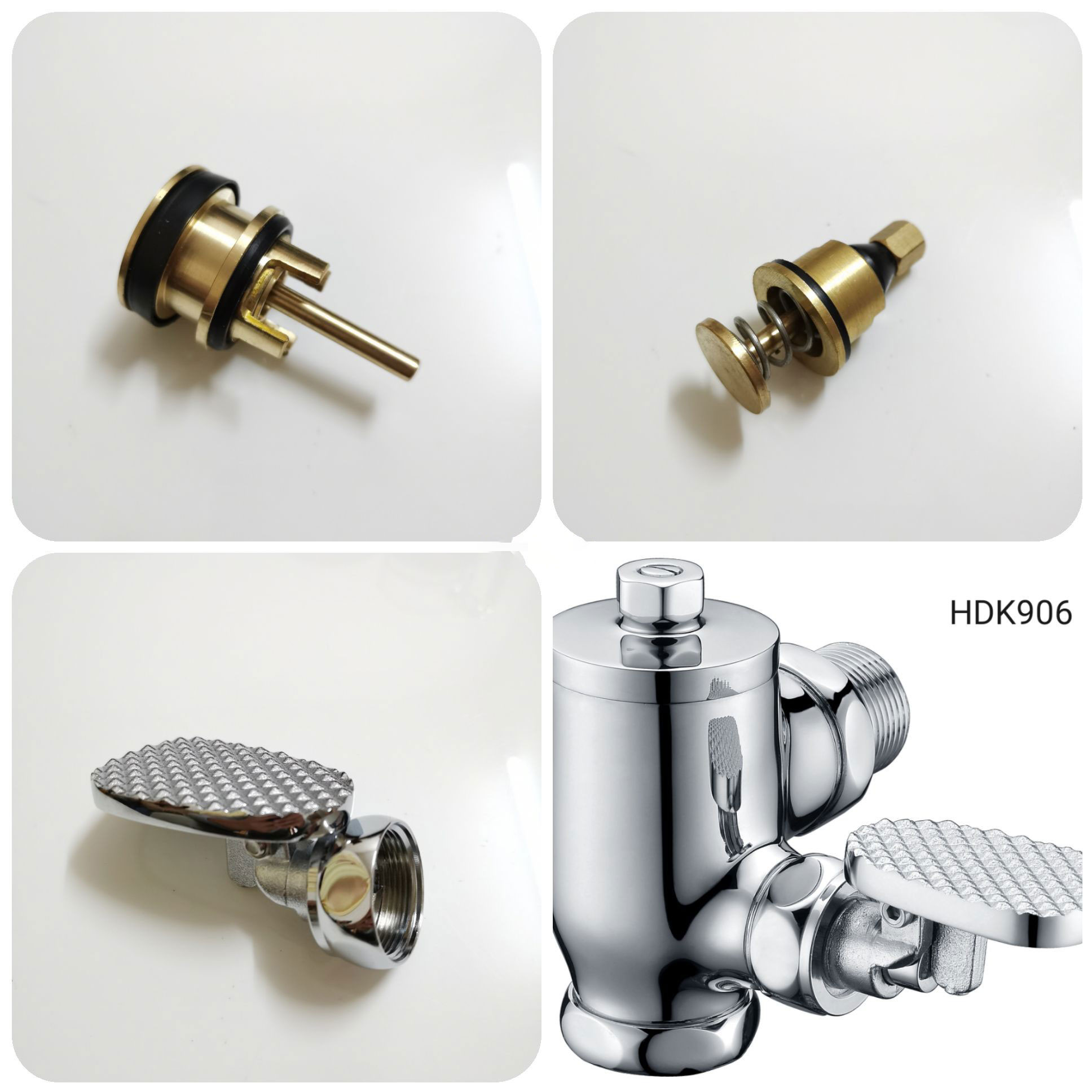 惠达脚踏式冲水阀HDK916