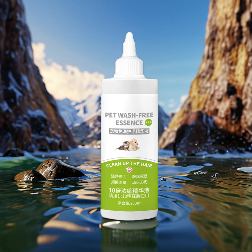 宠物免洗精华液喷雾梳水箱猫梳子替换装猫狗清洁柔顺抑菌保湿清洁