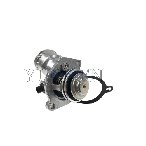 适用于奔驰M272 E300 GLK300 S300S350R300ML350发动机电子节温器