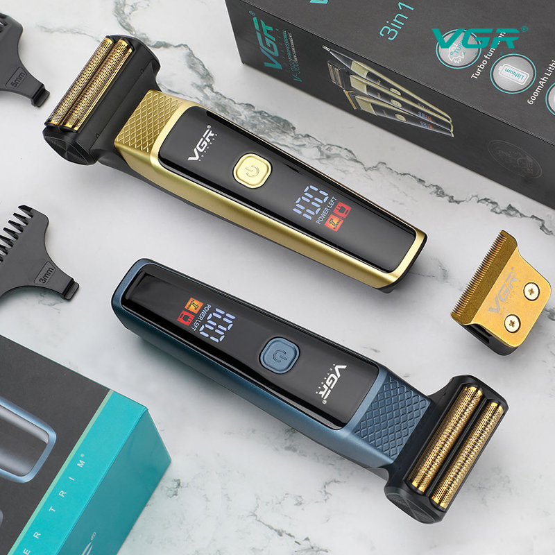 VGR多功能剃须刀鼻毛修剪电推