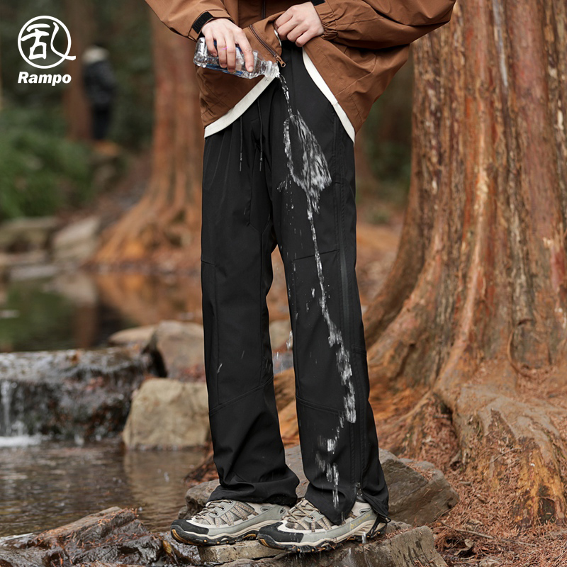 冲锋裤男秋季2024新款速干工装裤