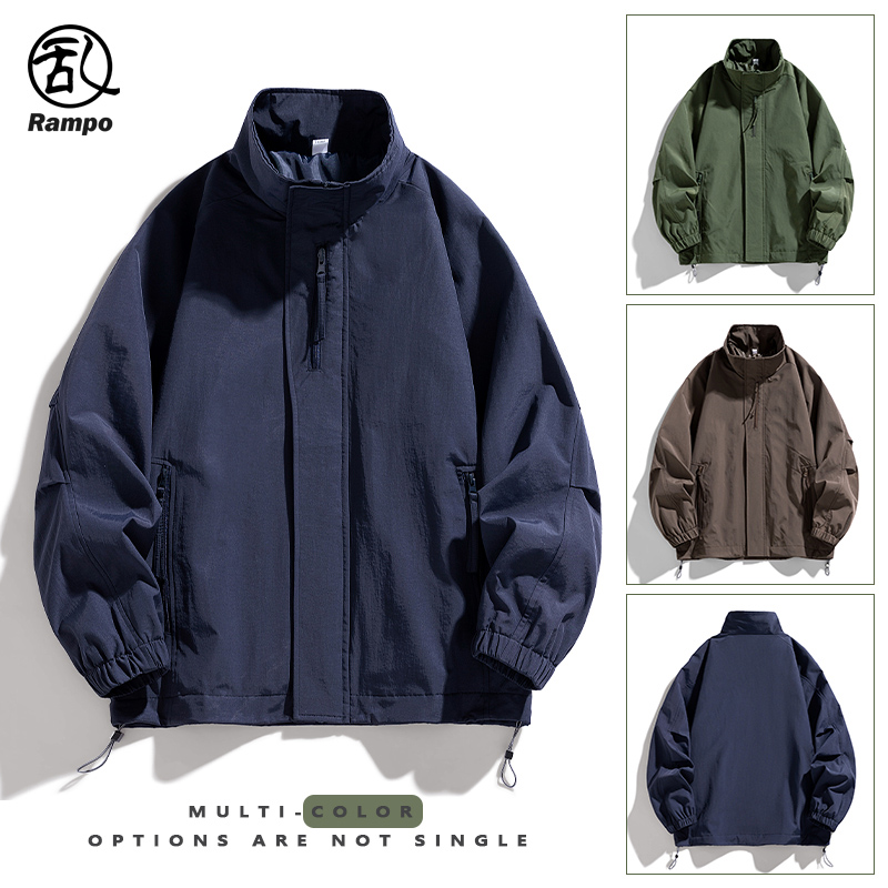 户外营地高级感机能潮牌冲锋衣潮