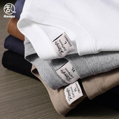 半袖 3件装 体恤 t恤男士 纯白色宽松衣服夏季 美式 240g重磅纯棉短袖