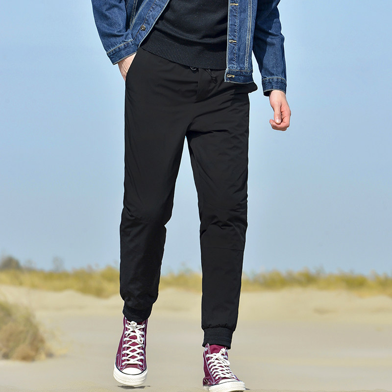 Down pants man Exorcism 2021 new pattern winter thickening Duck keep warm Windbreak fashion Plush cotton-padded trousersin the Men's clothing, Down pants  category - from Buy2taobao.com to provide professional Taobao agent buy service