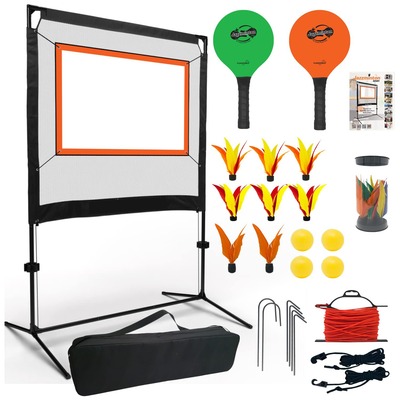 路狮室内外折叠羽毛球网架