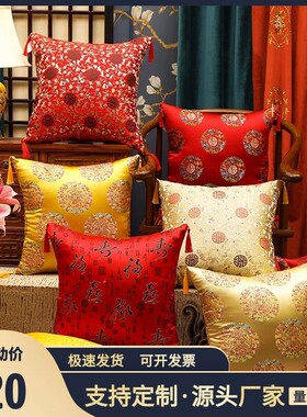 中式抱枕靠垫客厅古典优质pp棉