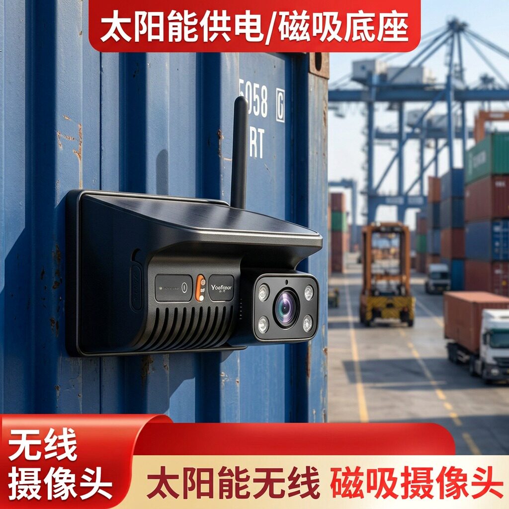 太阳能磁吸车载摄像头夜视