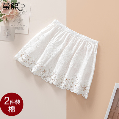 蕾丝纯棉屁帘女秋冬叠穿打底神器