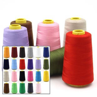家用缝纫线缝补针线缝衣线手缝线白线大卷宝塔线402缝纫机线 包邮