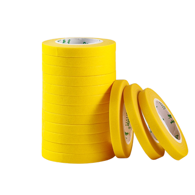 新星黄色美纹纸不残胶不渗透