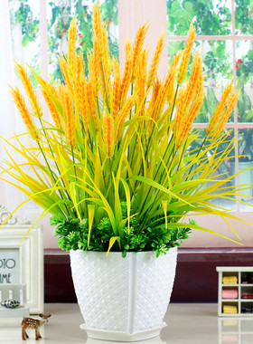 仿真麦穗干花花束假花田园装饰