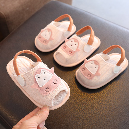 春秋宝宝拖鞋女宝1一3岁2软底