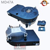 AM4 迈度AMD锐龙CPU涡轮风扇散热器R3 ITX侧吹 3600X 3900X