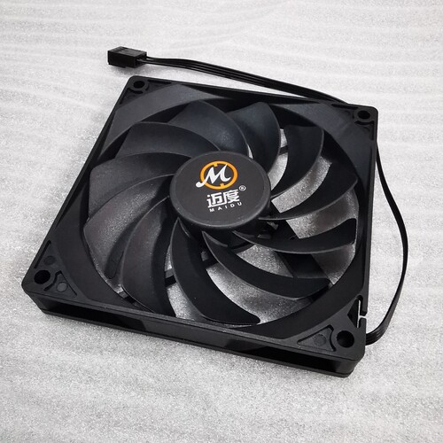 迈度全新品9215/9015反叶散热风扇11叶2800转4p调速