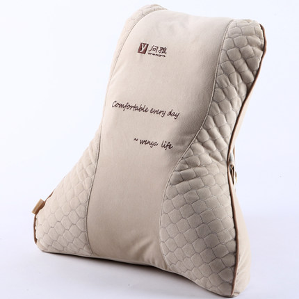 靠垫办公室腰靠 椅子靠背垫孕妇腰枕靠枕床头汽车夏座椅腰垫护腰