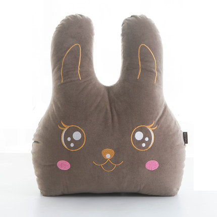 问雅抱枕靠垫卡通沙发抱枕办公室靠枕床头靠背可爱汽车靠垫腰枕