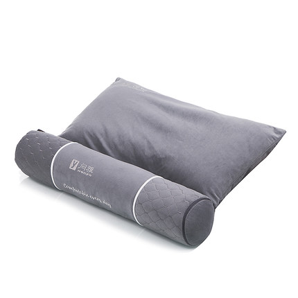 问雅颈椎枕 决明子护颈枕成人单人保健枕 圆形糖果枕圆枕颈椎枕头