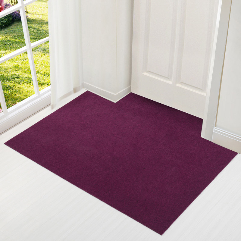 奇雅素色地垫门垫进门门口地垫入户门垫脚垫进门地垫门厅门垫定制