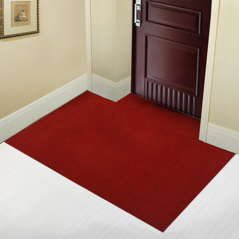 奇雅素色地垫门垫进门门口地垫入户门垫脚垫进门地垫门厅门垫定制