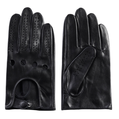 驾驶机车透气柔软耐磨真皮手套