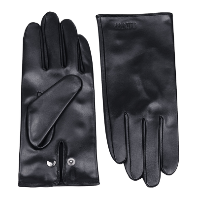 单层整皮裁剪触屏驾驶保暖手套