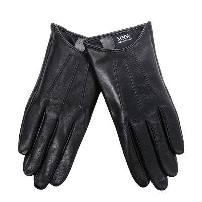 进口头层羊皮手套薄款修手驾驶女