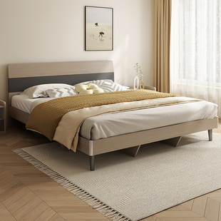 床18北欧经济高箱收纳床 双人床现代简约主卧储物床15米单人板式