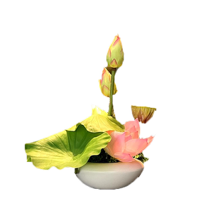 原野花艺中式餐桌茶几桌面摆件