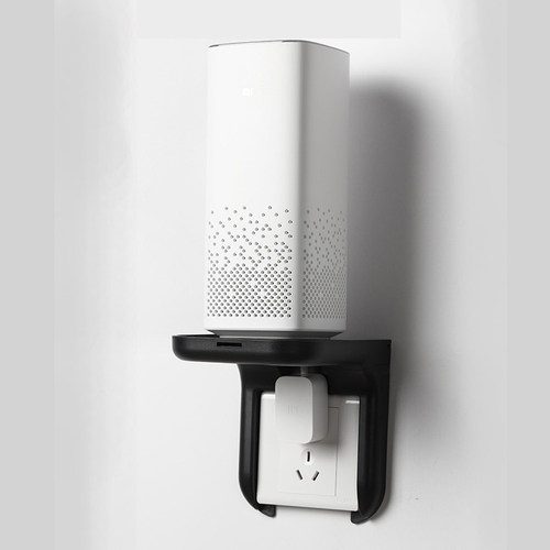 墙上置物架可放手机充电插座面板