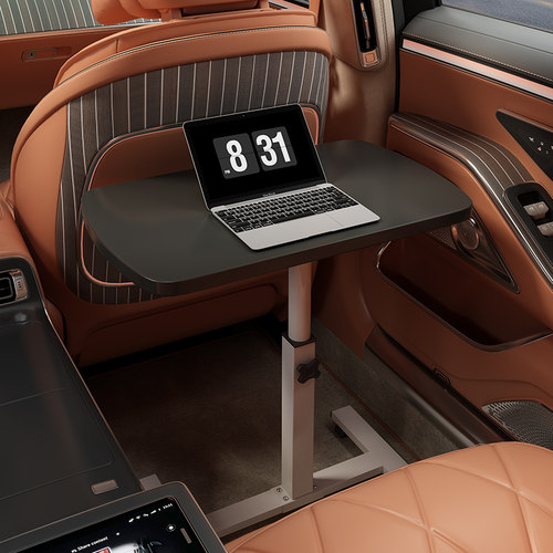 车载小桌板后排座椅多功能汽车餐桌可折叠升降饭桌电脑笔记本支架