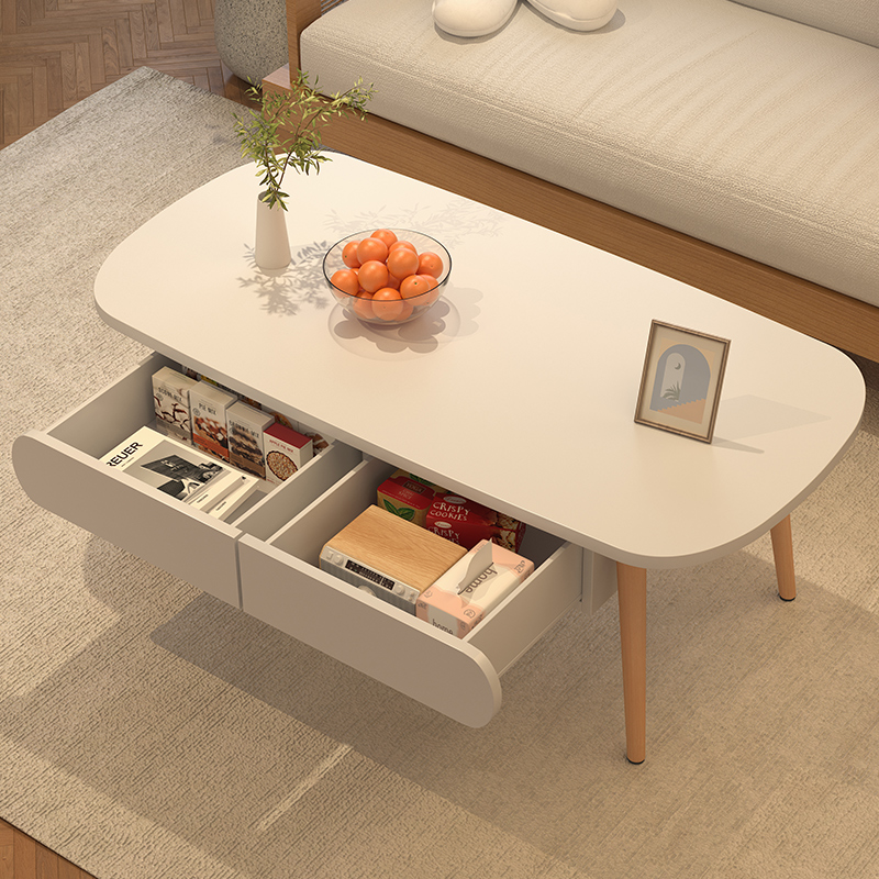 茶几客厅家用简易小桌子卧室坐地网红矮桌现代简约小户型边几-封面