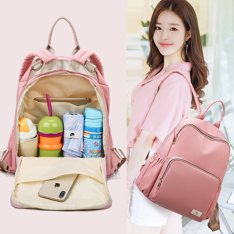 妈妈包母婴包百搭双肩包外出时尚手提轻便大容量带娃出门背包旅行