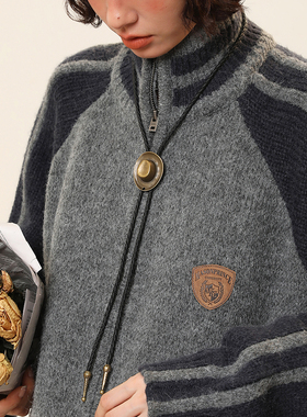 IIING复古牛仔帽合金项链