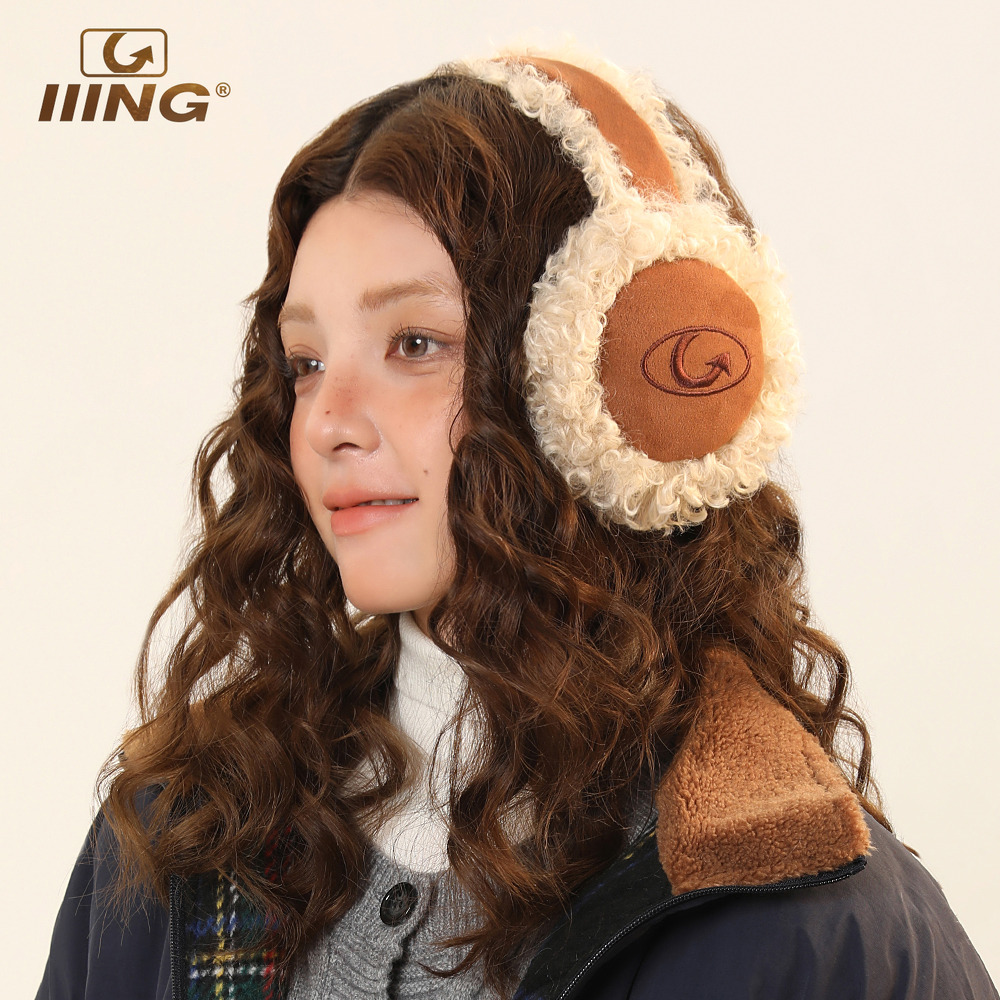 原创设计款卷毛绒保暖耳罩