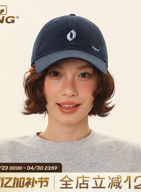 IIING帽控 大头围鸭舌帽美式2026新款棒球帽男显脸小大帽檐帽子女