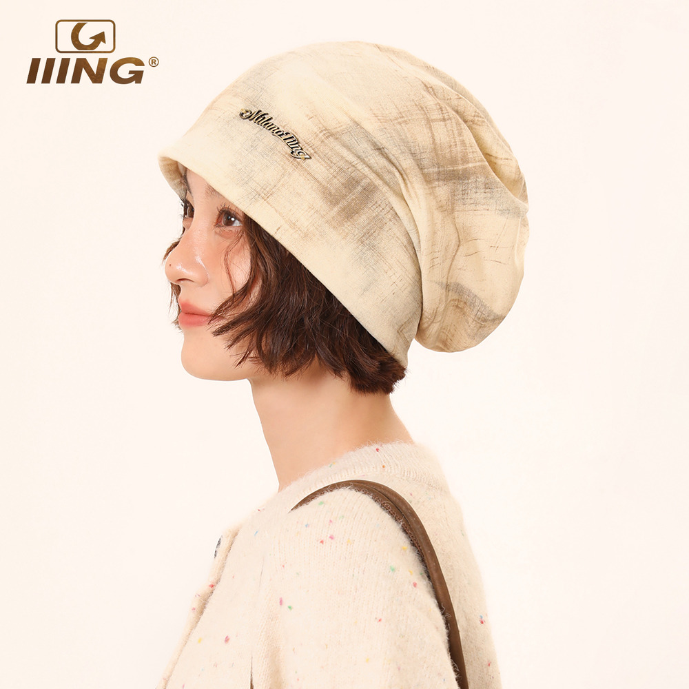 自然垂感自带氛围感堆堆帽