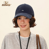 大头围鸭舌帽女2026新款 防晒遮阳软顶显脸小棒球帽大帽檐加深帽子