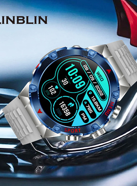 BLINBLIN智能手表心率血压手表血氧运动计步来电提醒防水跑步健身手表步行白领H27手表