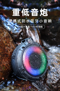 雷登S3 PRO蓝牙音响重低音炮大音量3D环绕立体声家用户外防水便携