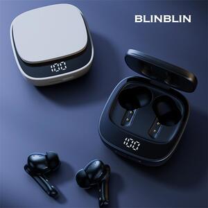 BLINBLIN蓝牙耳机XY-16真无线数显高清通话运动低延迟高清音质