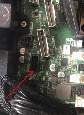 联想服务器hr650x显卡GPU供电线电源线小8P转接5090 V100 3090