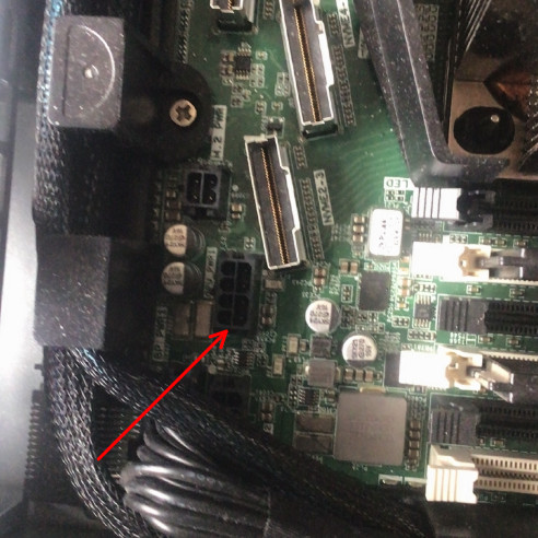 联想服务器hr650x显卡GPU供电线电源线小8P转接5090 V100 3090